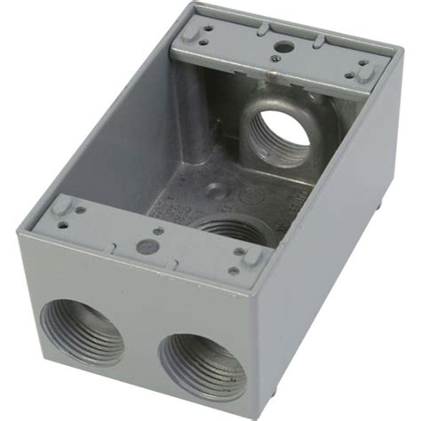 deep 4 gang electrical box|4 gang weatherproof outlet box.